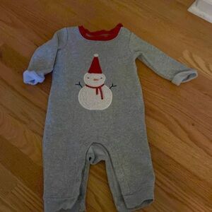 Snowman romper